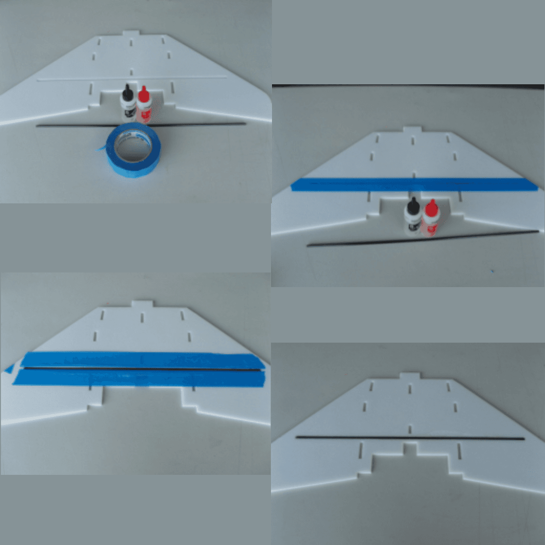 Carbon Wing Spar Installation
